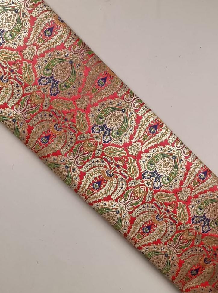 Kheen Khaab Pure Banarasi Silk Fabric – 44 Width