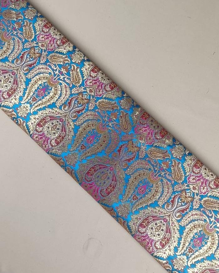 Kheen Khaab Pure Banarasi Silk Fabric – 44 Width