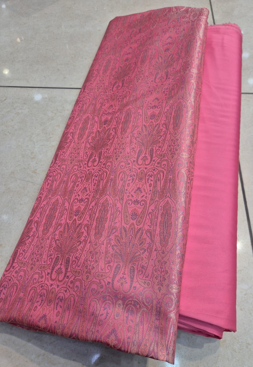 Ethnic Excellence – Pure Tanchui Banarasi Resham Zari Silk, 44 Width