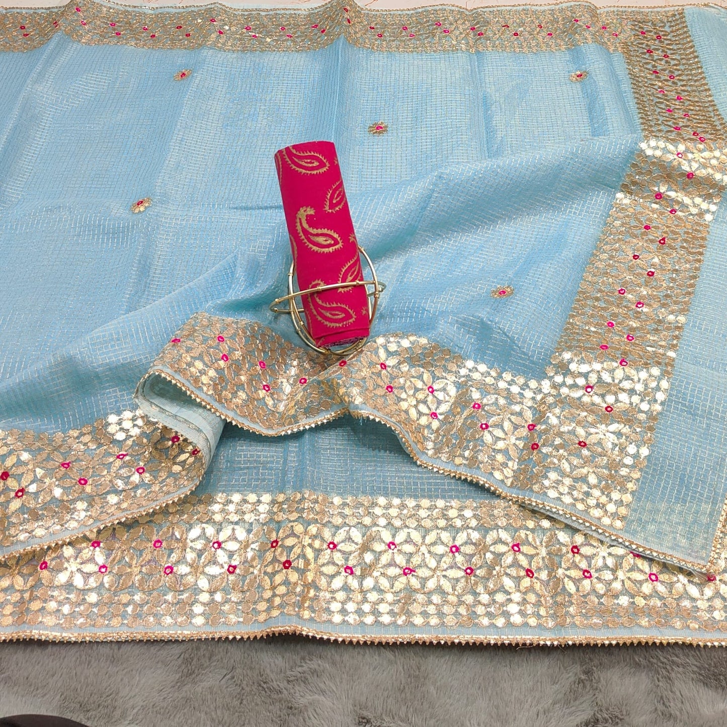Elegant Kota Tissue Saree
