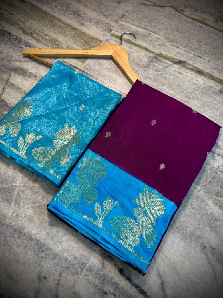 Banarasi Semi Kataan Soft Silk Saree