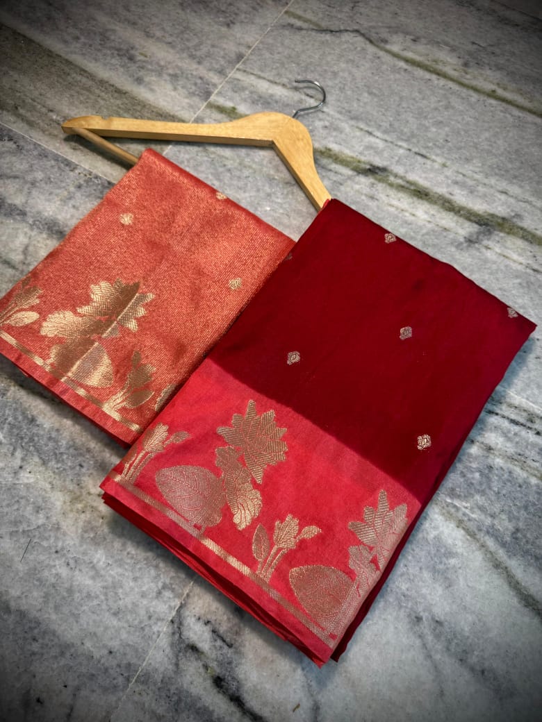 Banarasi Semi Kataan Soft Silk Saree