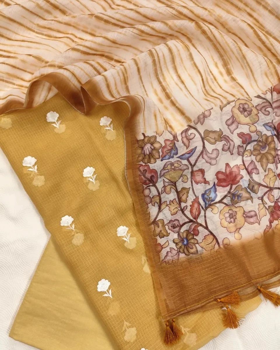 Exclusive Banarasi Unstitched Salwar Kameez with Dupatta