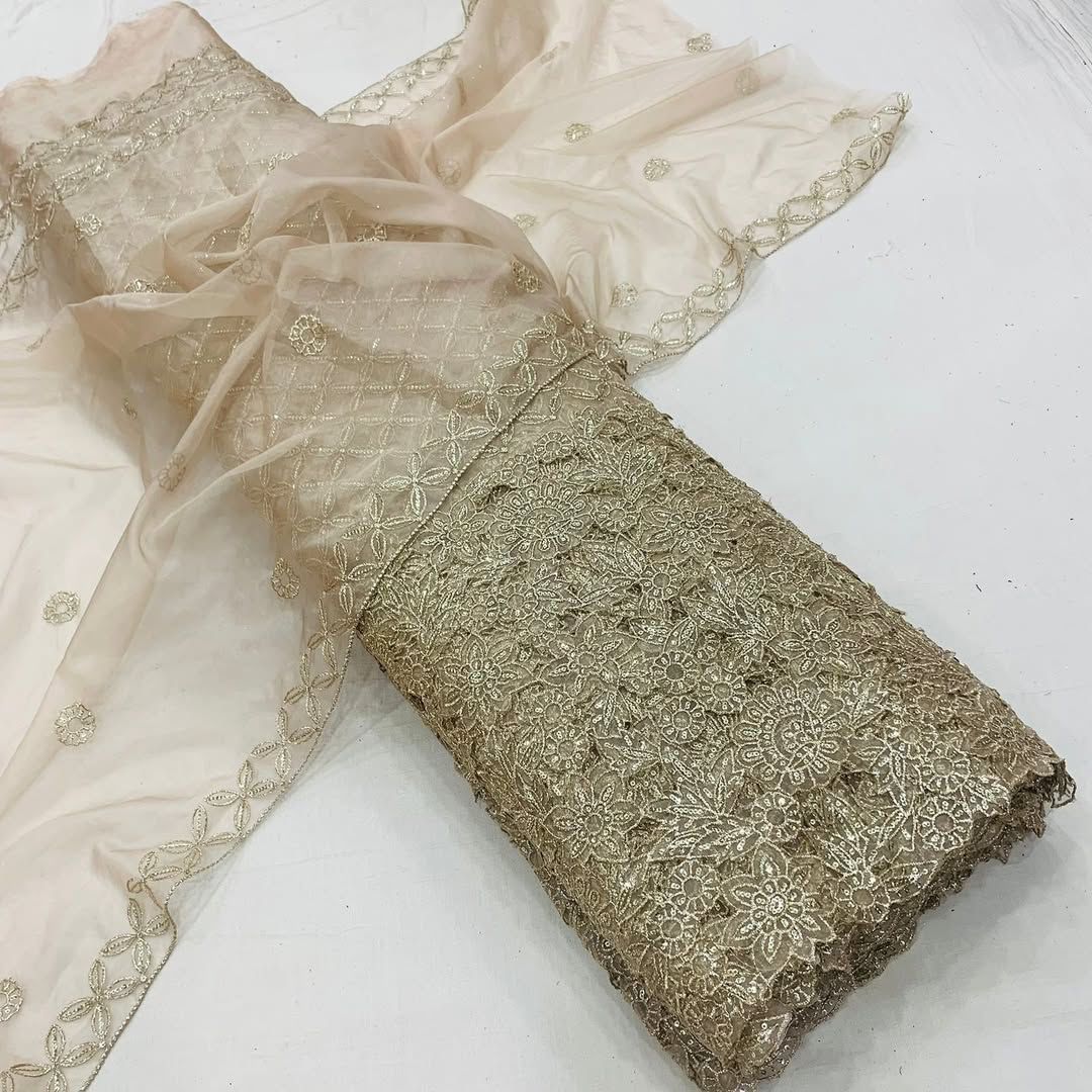 Organza Cutwork Embroidery Fabric – 54