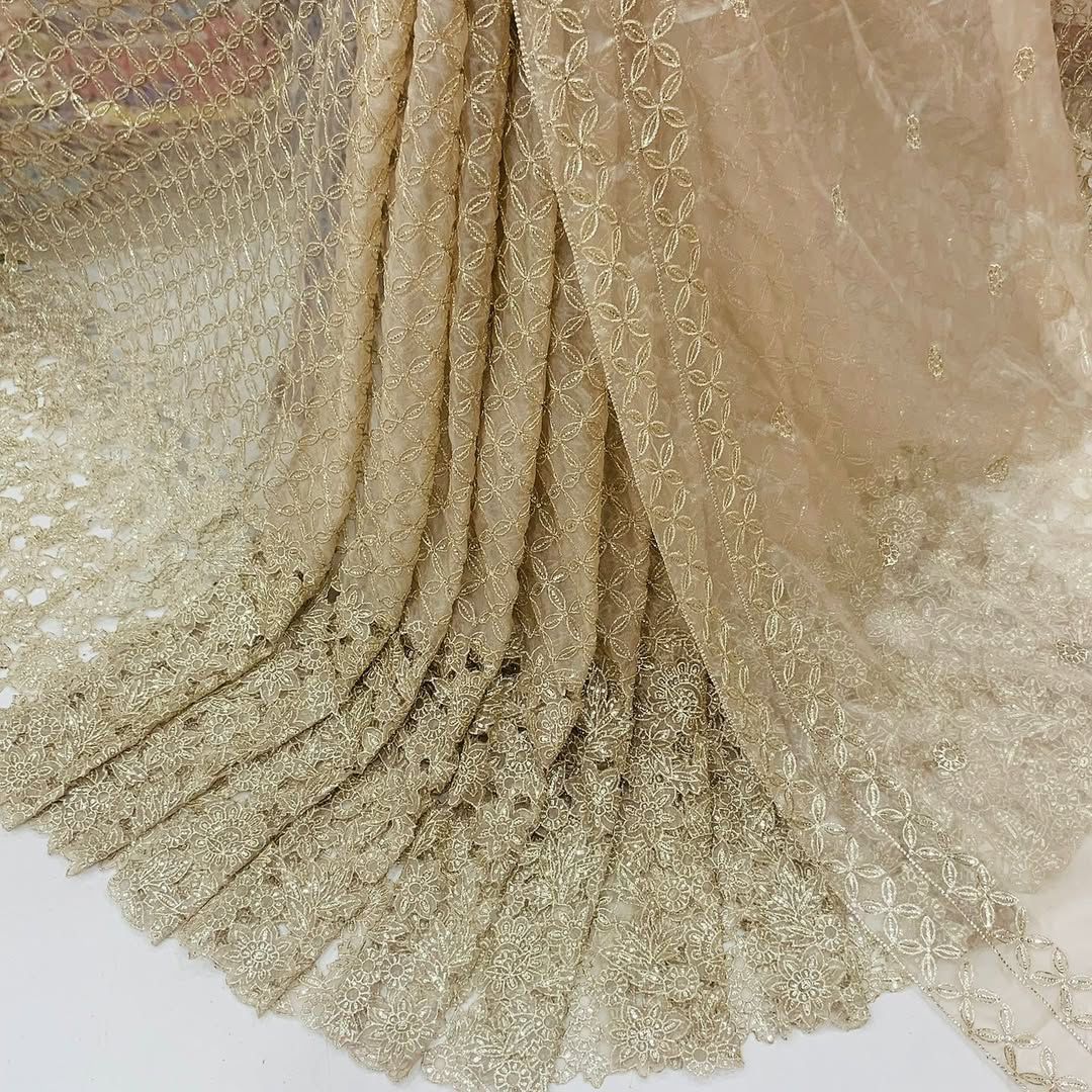 Organza Cutwork Embroidery Fabric – 54
