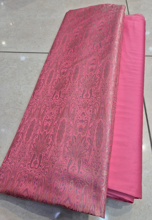 Ethnic Excellence – Pure Tanchui Banarasi Resham Zari Silk, 44 Width