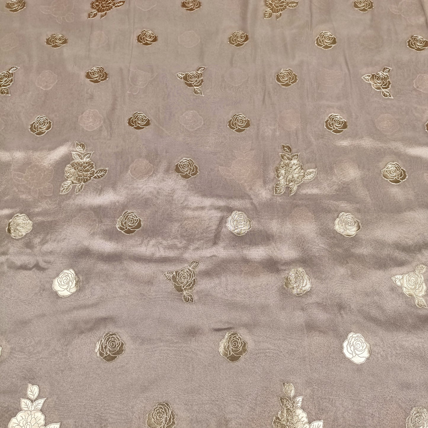 Beautiful & Classy Pure Tissue Silk – Gota Patti Embroidery, 44 Width