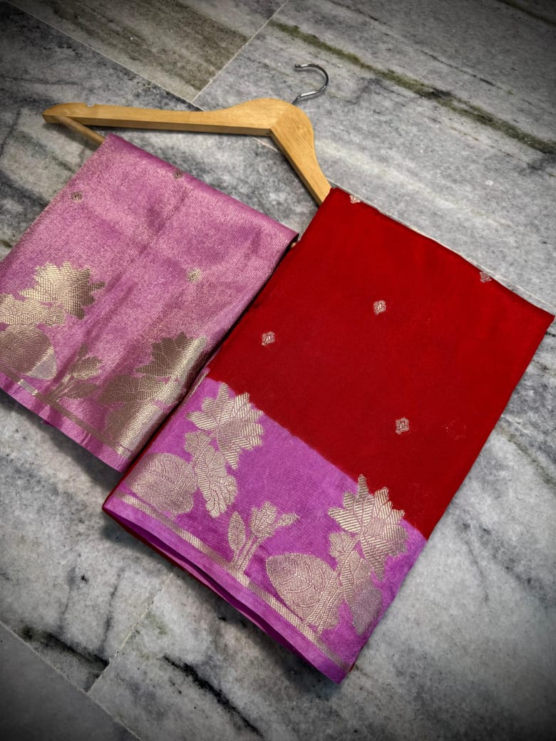 Banarasi Semi Kataan Soft Silk Saree