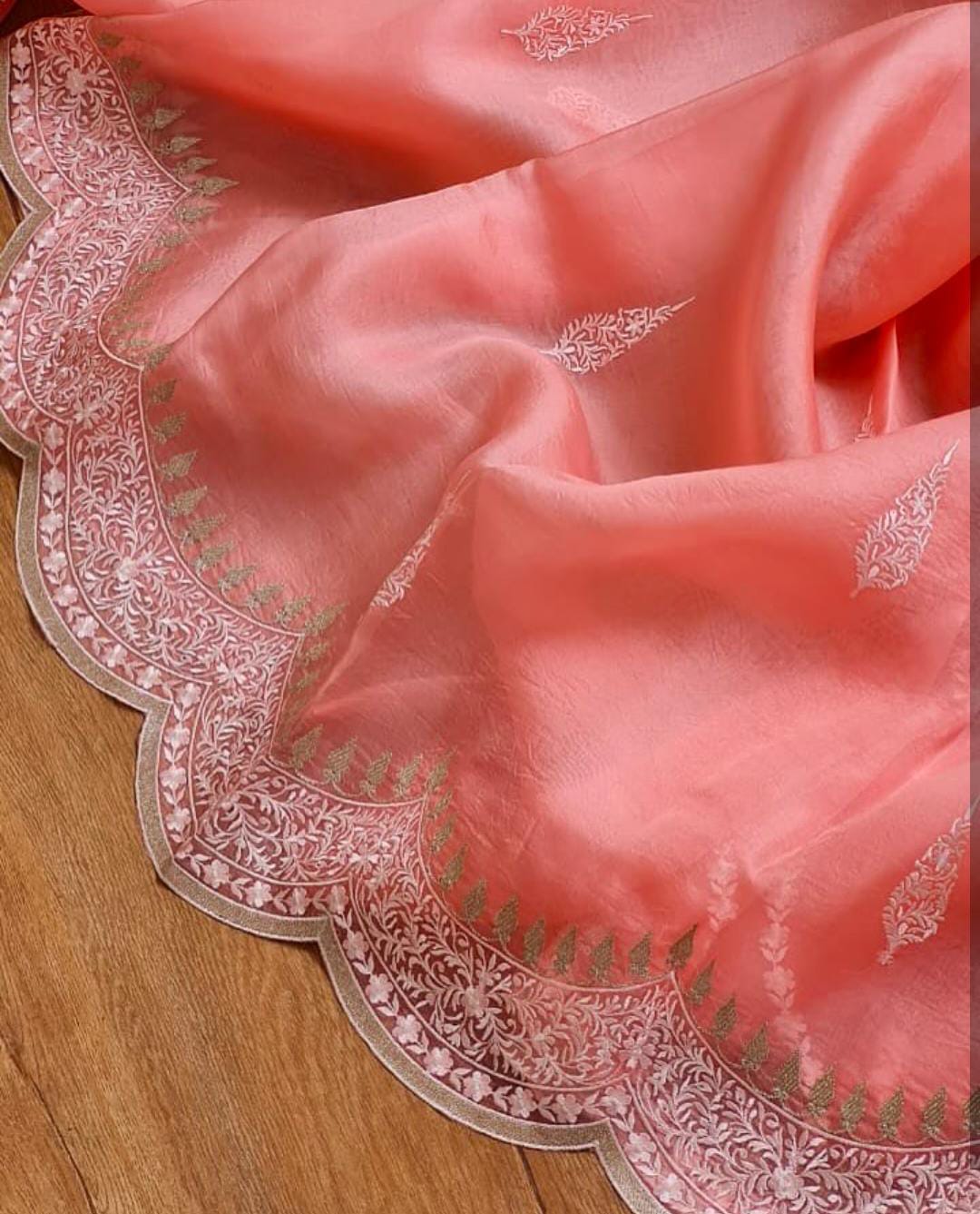 Banarasi Handloom Organza Silk Saree