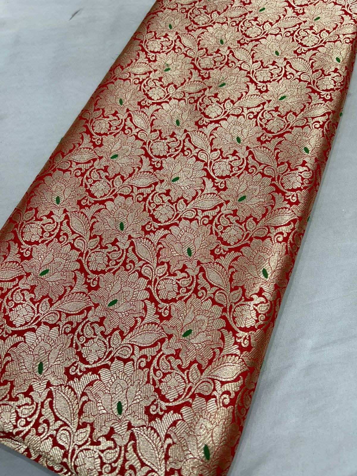 Gorgeous Fine Zari Meenakari Pure Banarasi Brocades